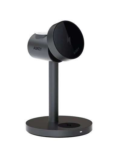 Aukey MagFusion 3-in-1 Qi2 Magnetic Fast Wireless Charging Station (LC-MC311) Tristar Online