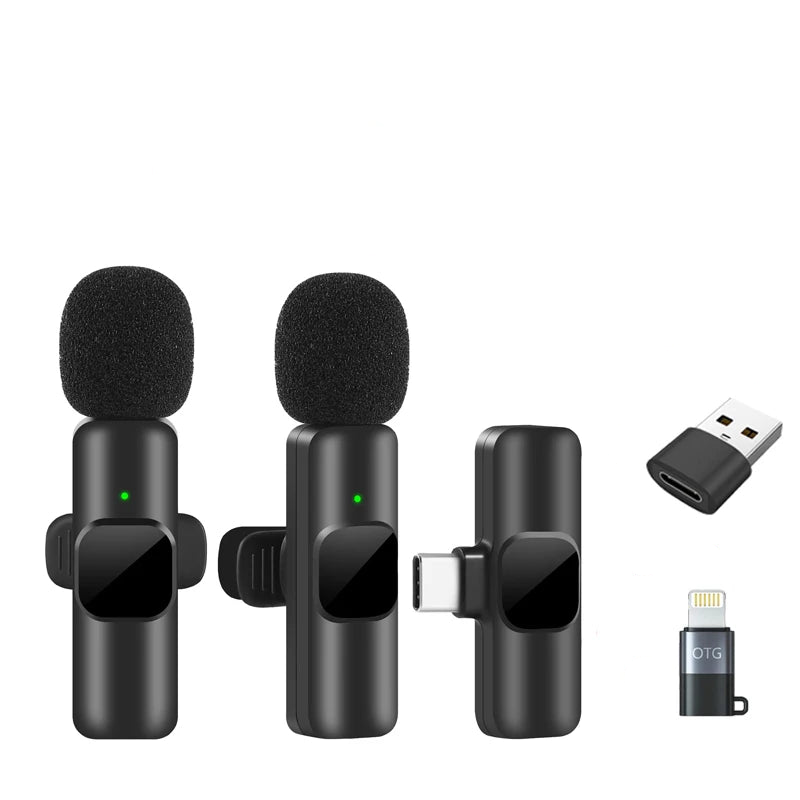 Wireless Lavalier Microphone for iPhone Android Live Recording Tristar Online