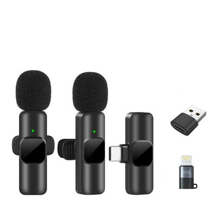 Wireless Lavalier Microphone for iPhone Android Live Recording Tristar Online
