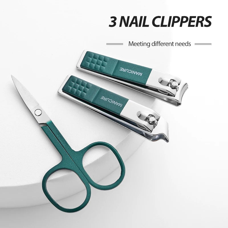 Portable Stainless Steel Nail Clipper Set (6 pcs) Tristar Online