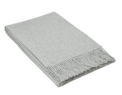 Paddington Throw - Fine Wool Blend - Light Grey Tristar Online