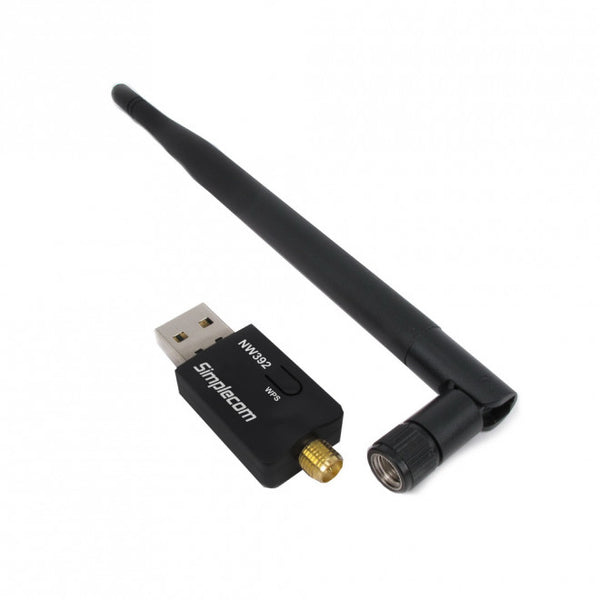 SIMPLECOM NW392 USB Wireless N WiFi Adapter 802.11n 300Mbps 5dBi Antenna Tristar Online