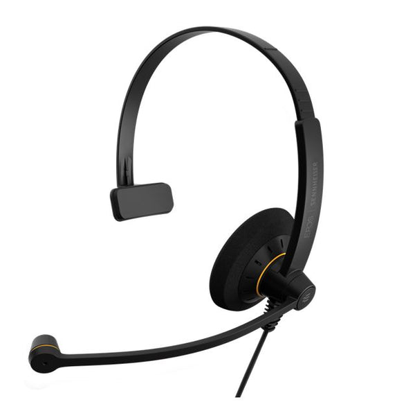 SENNHEISER | Sennheiser Monaural Wideband Office headset, integrated call control, USB connect, Activegard protection, large ear pad, noise cancel mic, Call Tristar Online