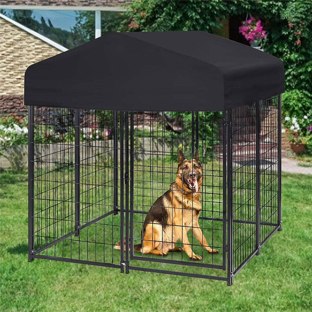 Extra Large Welded Wire Dog Kennel Outdoor Heavy Duty Crate Cage Tristar Online