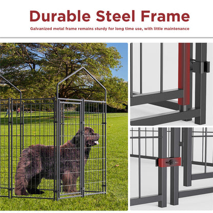 Extra Large Welded Wire Dog Kennel Outdoor Heavy Duty Crate Cage Tristar Online