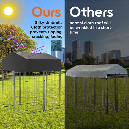 Extra Large Welded Wire Dog Kennel Outdoor Heavy Duty Crate Cage Tristar Online