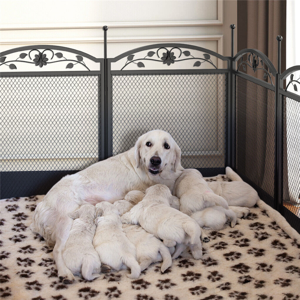 HeavyDuty Metal Dog Playpen w/ Waterproof Border Tristar Online