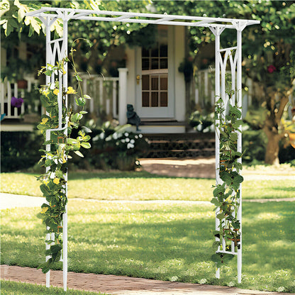 Stereoscopic Metal Garden Arch Arbor Wedding Pergola Trellis Tristar Online