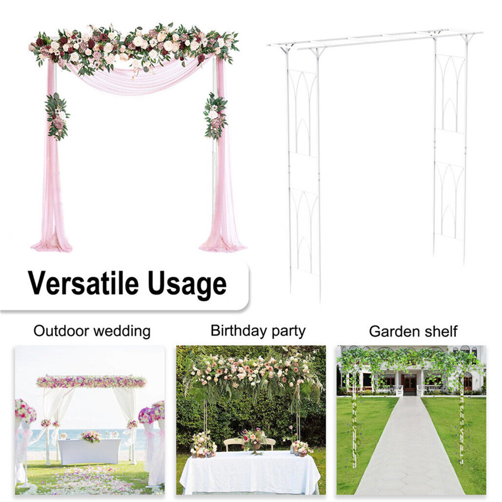 Stereoscopic Metal Garden Arch Arbor Wedding Pergola Trellis Tristar Online