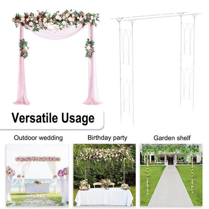 Stereoscopic Metal Garden Arch Arbor Wedding Pergola Trellis Tristar Online