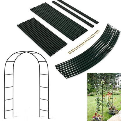Metal Garden Arch Trellis Iron Plant Support Outdoor Climbing Tristar Online