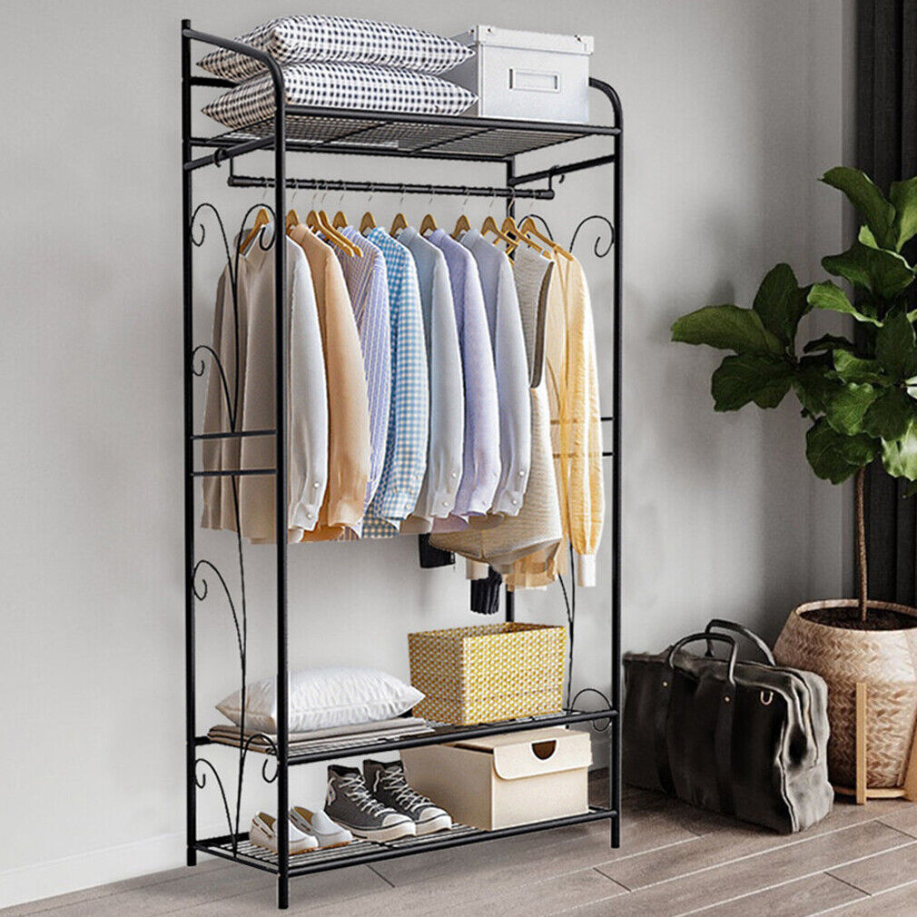 Extra Large Iron Clothes Rack Garment Hanging Stand Tristar Online
