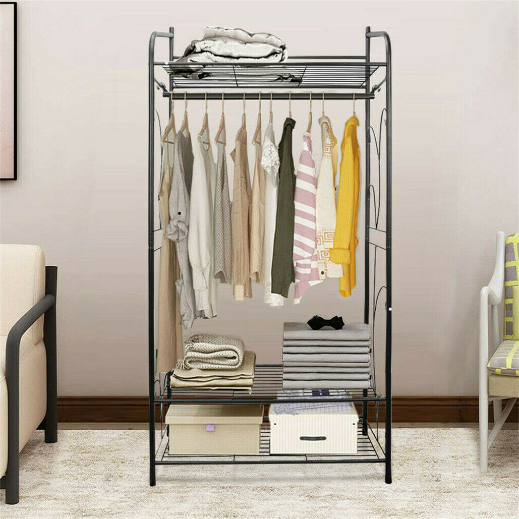 Extra Large Iron Clothes Rack Garment Hanging Stand Tristar Online