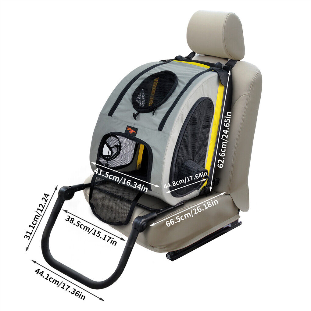 Dog Stroller Car Mounted Outdoor Pet Cart Tristar Online
