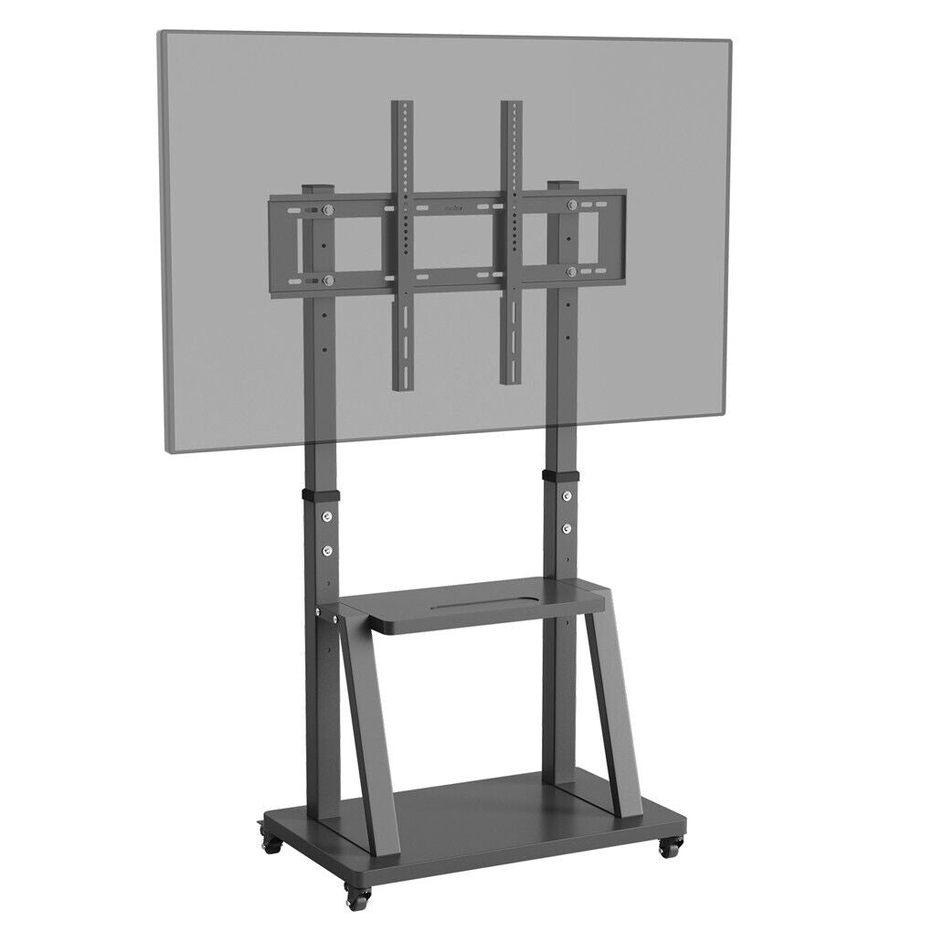 32-100 Heavy Duty TV Wall Mount with Shelf & Wheels Tristar Online