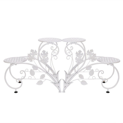 Set of 2 Plant Stand Wedding Garden Flower Shelf Rack Tristar Online