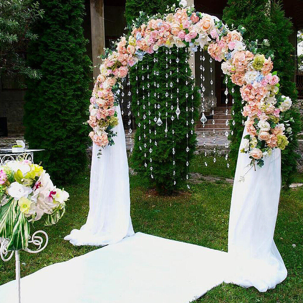 Metal Wedding Arch Garden Arbor Floral Stand Indoor/Outdoor Tristar Online