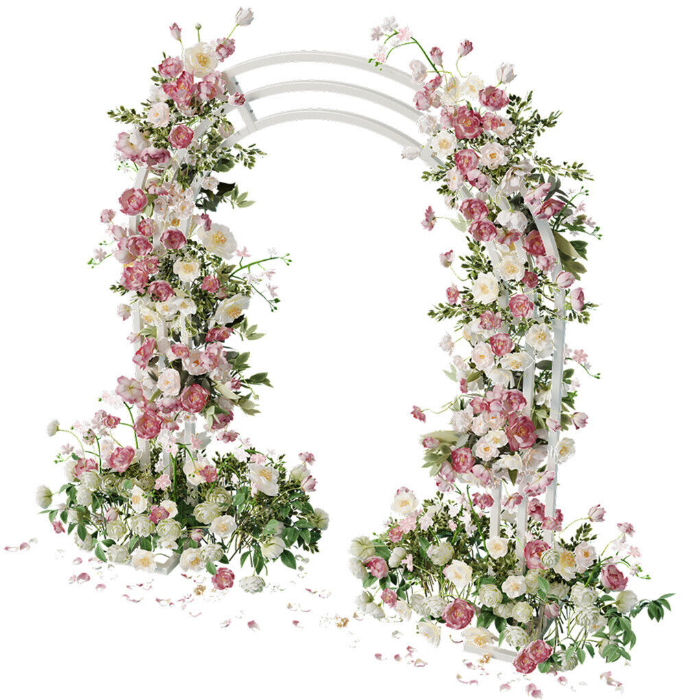 Metal Wedding Arch Garden Arbor Floral Stand Indoor/Outdoor Tristar Online
