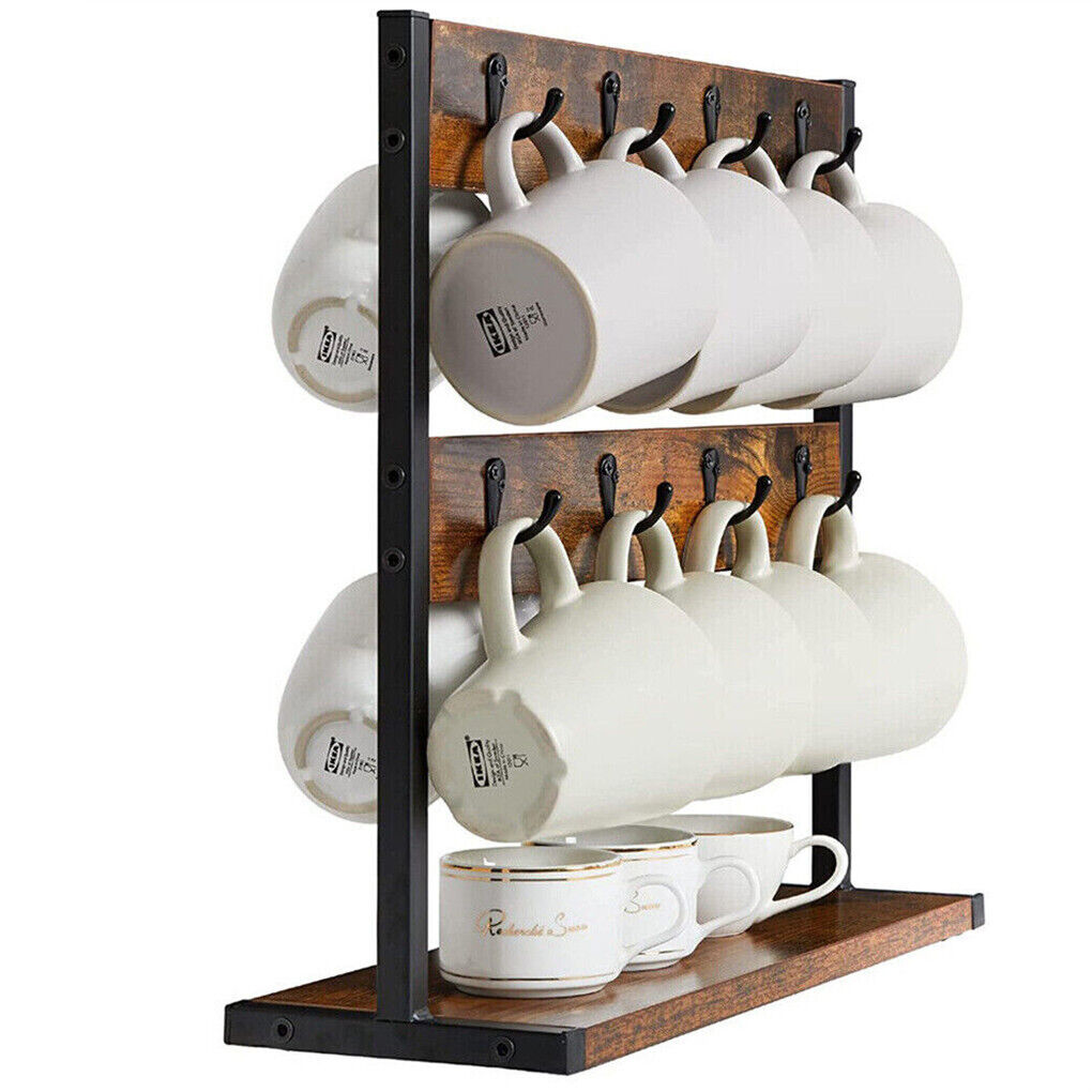 Coffee Mug Holder Stand 43.5cm High, 42cm Wide Kitchen Organizer Tristar Online