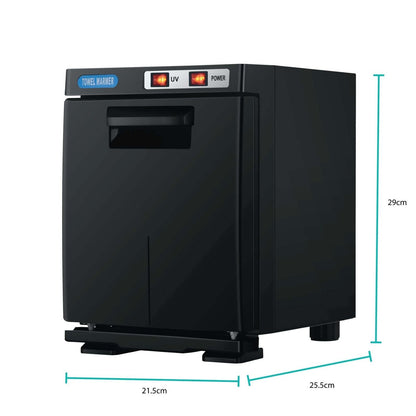 5L Mini UV Sterilizer Cabinet Electric Towel Warmer Black Tristar Online