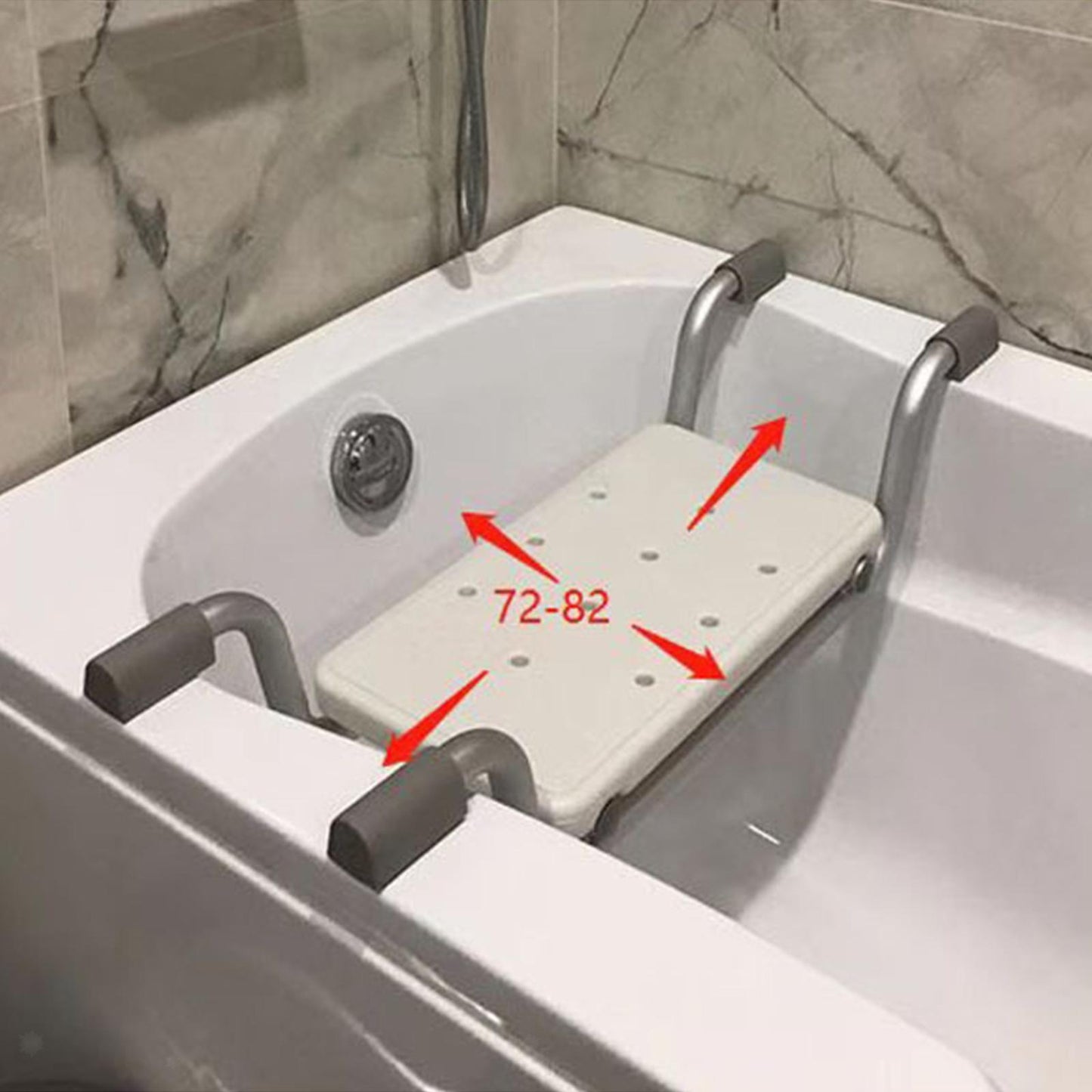Adjustable Aluminium Bath Seat Bench Tristar Online