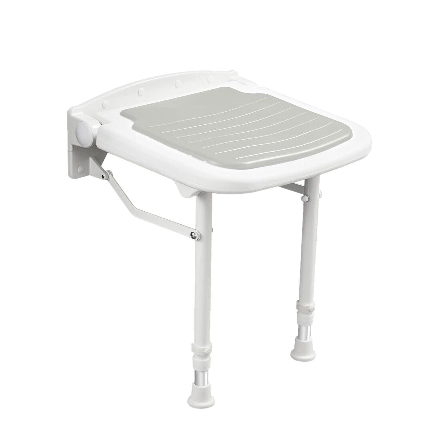 Wall-Mount Foldable Shower Chair, Adjustable, Non-Slip Feet Tristar Online