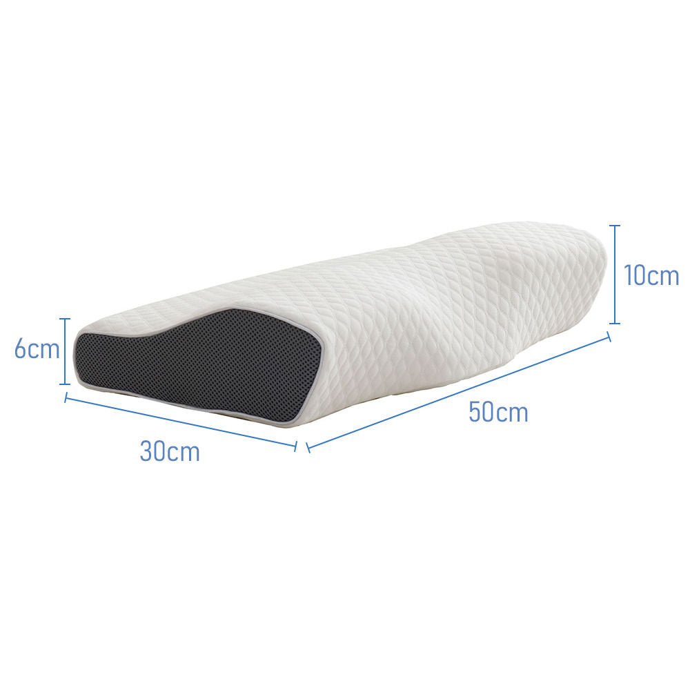 Cervical Memory Foam Pillow Butterfly Shape Standard Anti Snore Tristar Online