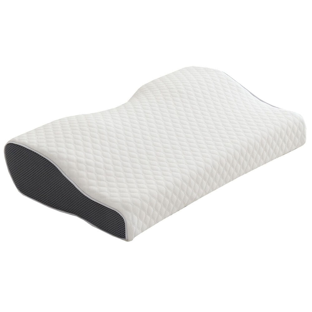 Cervical Memory Foam Pillow Butterfly Shape Standard Anti Snore Tristar Online