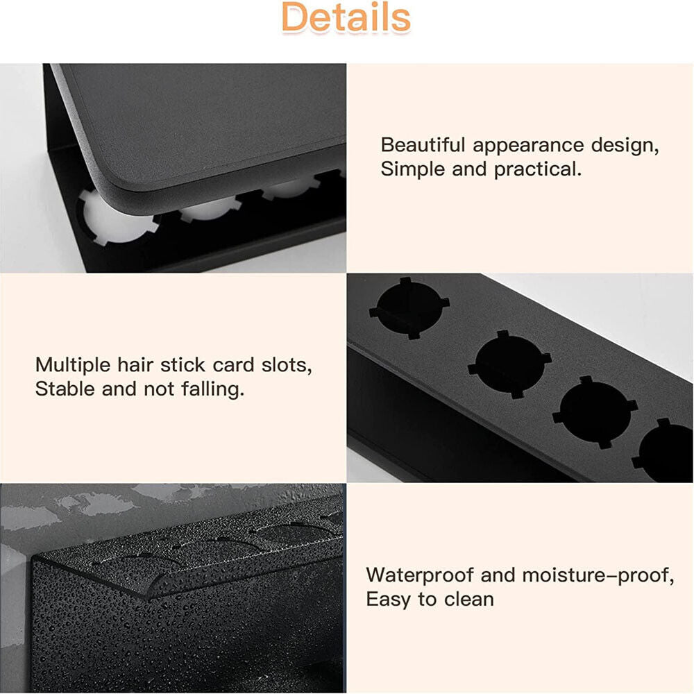 Black Space Aluminum Wall Mount Holder for Dyson Airwrap Tristar Online