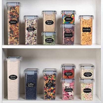 28-Piece Airtight Pantry Storage Containers with Lids for Kitchen Dry Food Tristar Online