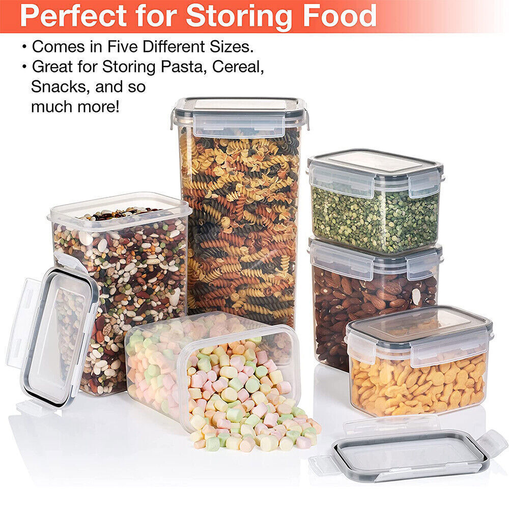 28-Piece Airtight Pantry Storage Containers with Lids for Kitchen Dry Food Tristar Online
