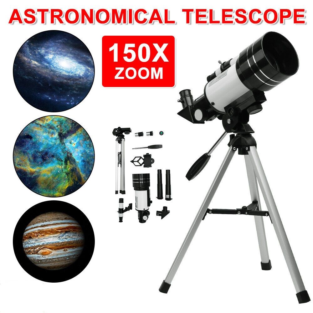 150x Zoom HD Digital Telescope 70mm Aperture Unmounted Tristar Online