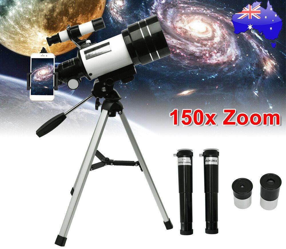 150x Zoom HD Digital Telescope 70mm Aperture Unmounted Tristar Online