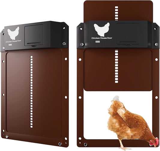 Automatic Chicken Coop Door Opener Solar Timer Sensor LCD AU Tristar Online