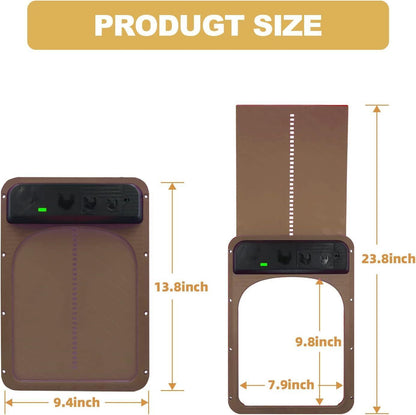 Automatic Chicken Coop Door Opener Solar Timer Sensor LCD AU Tristar Online