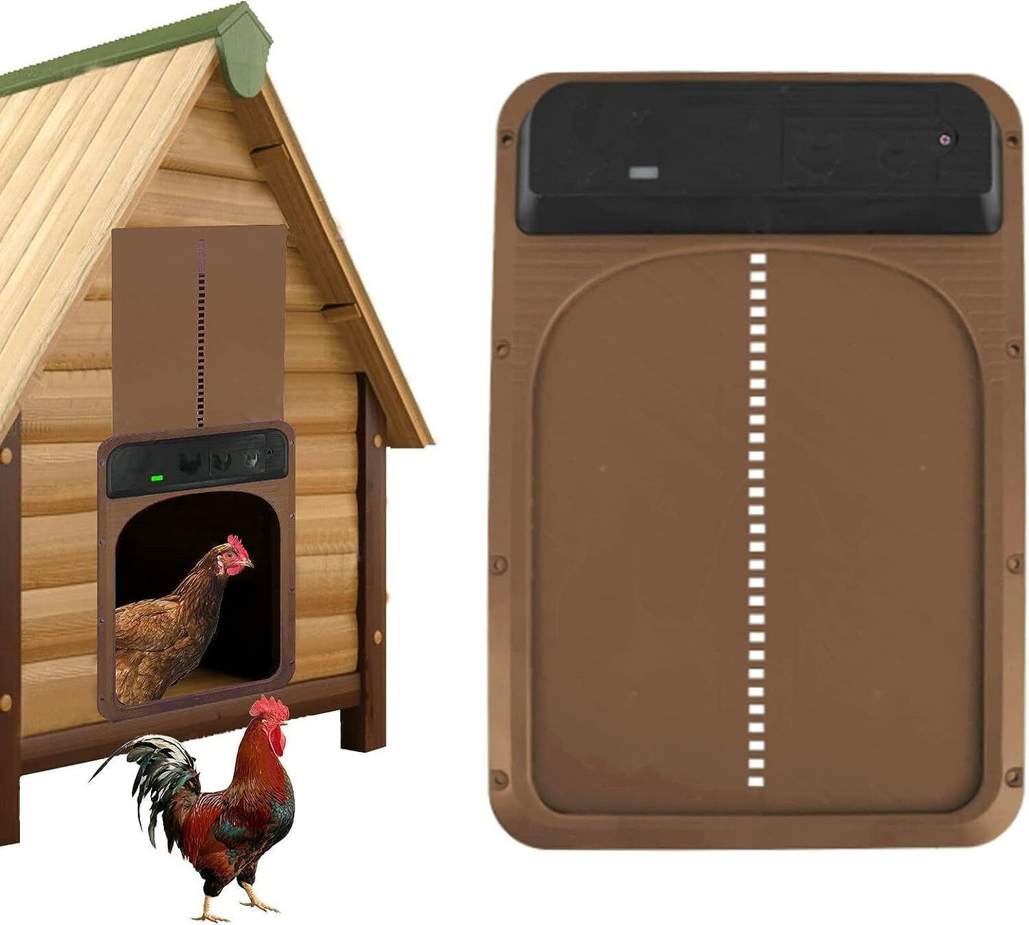 Automatic Chicken Coop Door Opener Solar Timer Sensor LCD AU Tristar Online