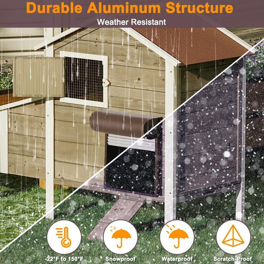 Automatic Chicken Coop Door Opener with Gate Light Sensor Remote Tristar Online