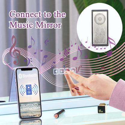 White Bluetooth Hollywood Mirror Rectangle Vanity Wall Light Tristar Online