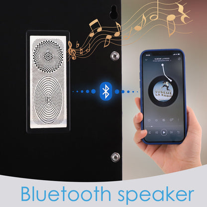 Crystal Vanity Mirror 80CM LED Bluetooth Magnifying Tristar Online