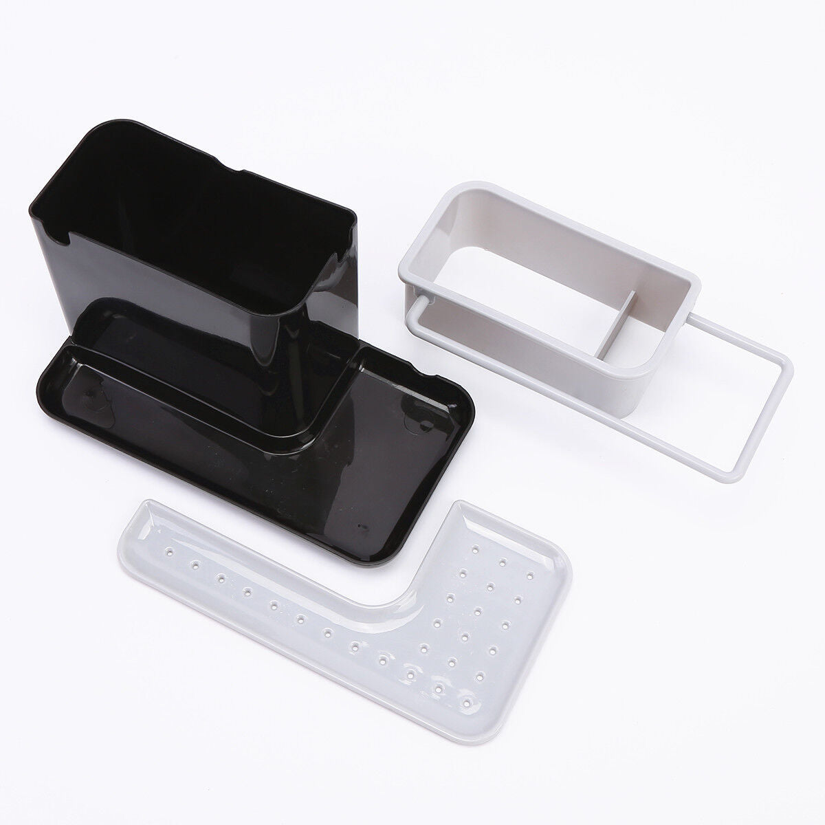 21cm Kitchen Sink Caddy Suction Sponge Soap Holder Organizer 13cm Tristar Online