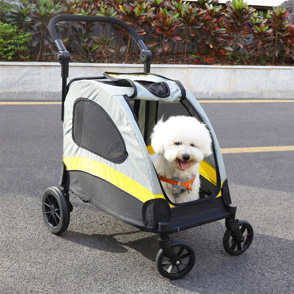 Dog Stroller Foldable Pet Travel Cart M Size Tristar Online