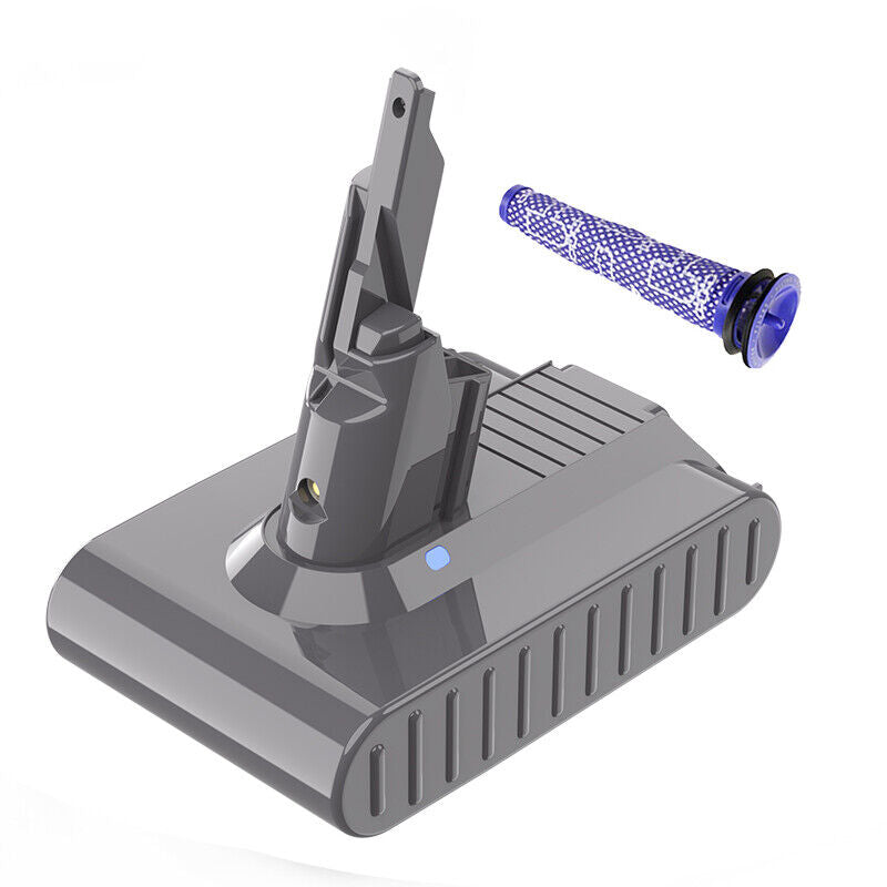 8000mAh Battery + Pre Filter for Dyson V7 SV11 Animal Fluffy Tristar Online