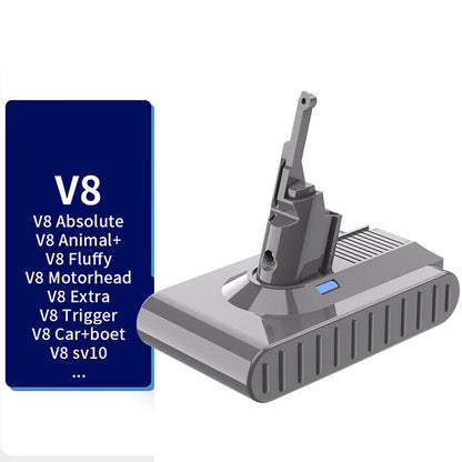 8000mAh Sony Cell Battery for Dyson V8 SV10 Animal Absolute Vacuum Tristar Online