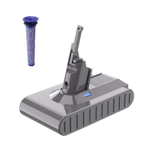 6800mAh Sony Cell Battery + Filter for Dyson V8 SV10 Vacuum Cleaner Tristar Online