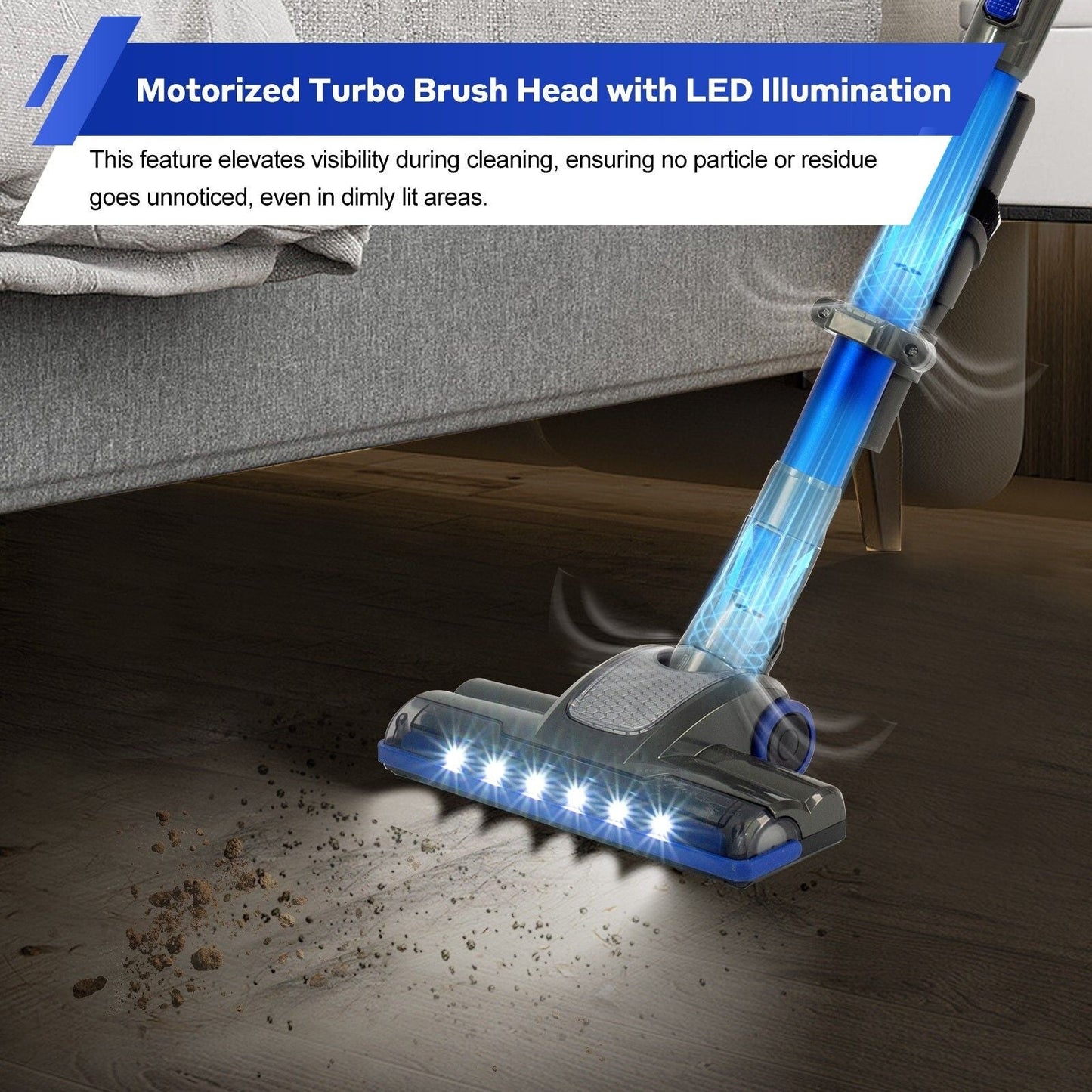 V8 150W Handheld Stick Vacuum Cleaner 40 Min Runtime LED Tristar Online