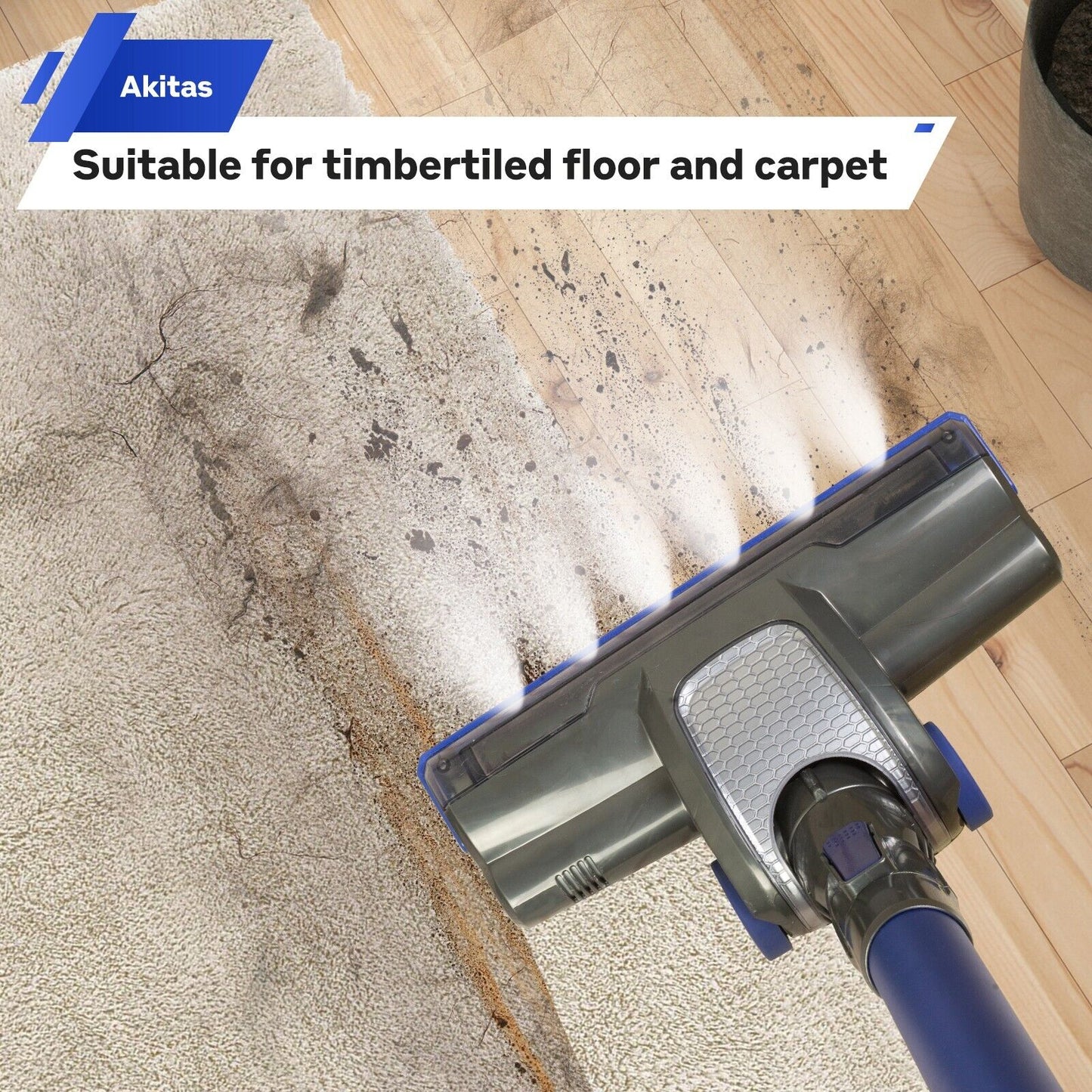 V8 150W Handheld Stick Vacuum Cleaner 40 Min Runtime LED Tristar Online