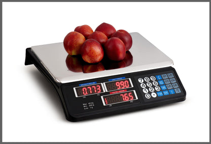 Digital Kitchen Scale 40kg 1g Increment Electronic Black Tristar Online