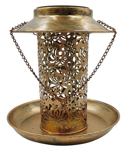 Solar Bird Seed Feeder Hanging Outdoor Garden Tristar Online