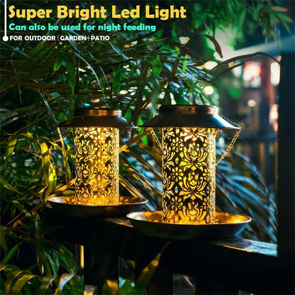 Solar Bird Seed Feeder Hanging Outdoor Garden Tristar Online