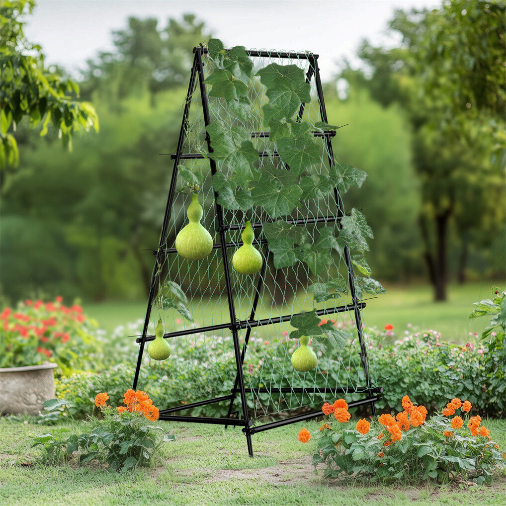 XL Heavy Duty Garden Trellis for Climbing Plants with Netting Tristar Online